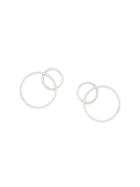 Justine Clenquet Circle Stud Earrings - Metallic