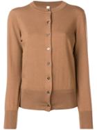 Extreme Cashmere Fine Knit Cardigan - Brown