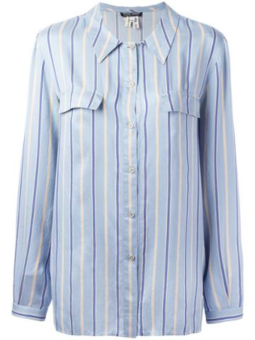 Giorgio Armani Pre-owned Striped Shirt - Blue