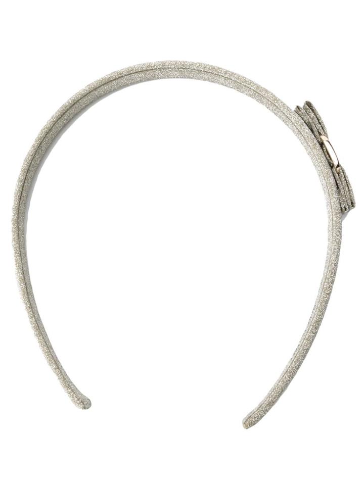 Salvatore Ferragamo Vara Bow Headband - Gold