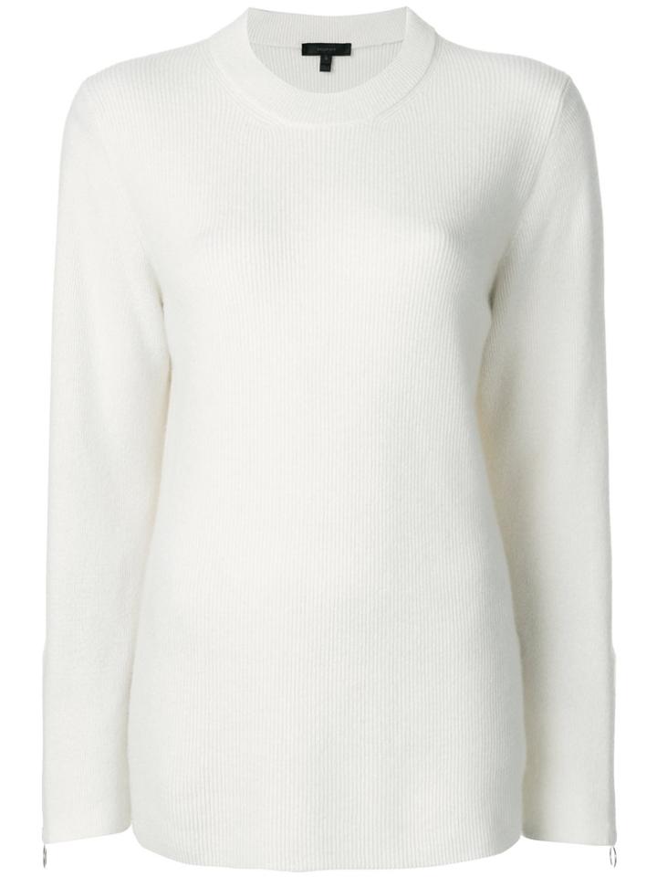 Belstaff Shayla Wool-cashmere Jumper - White