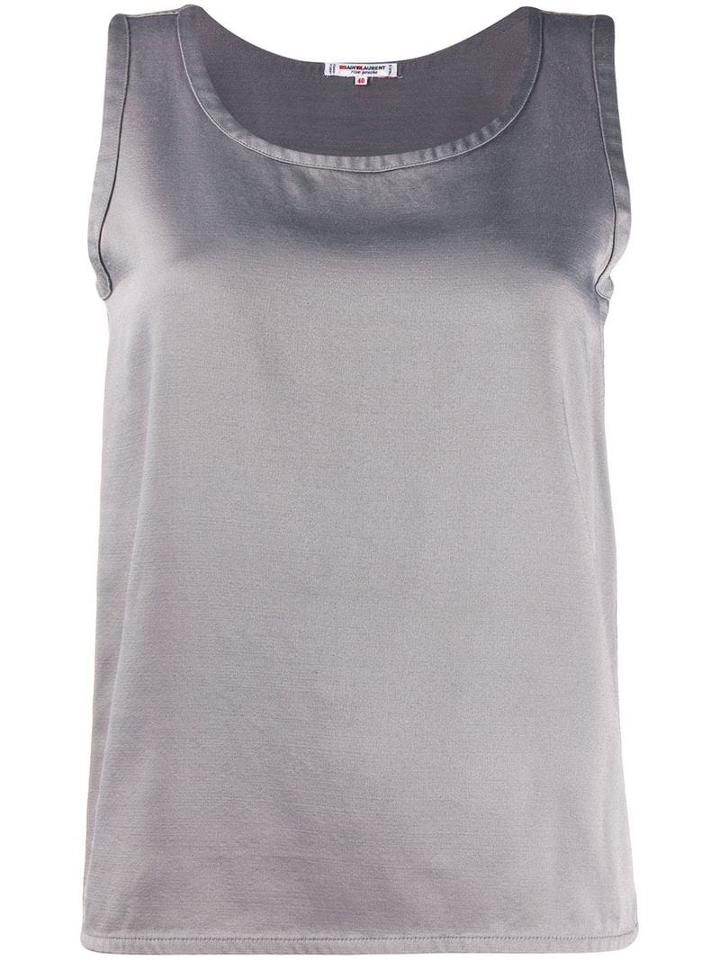 Yves Saint Laurent Pre-owned 1970's Tank Top - Grey