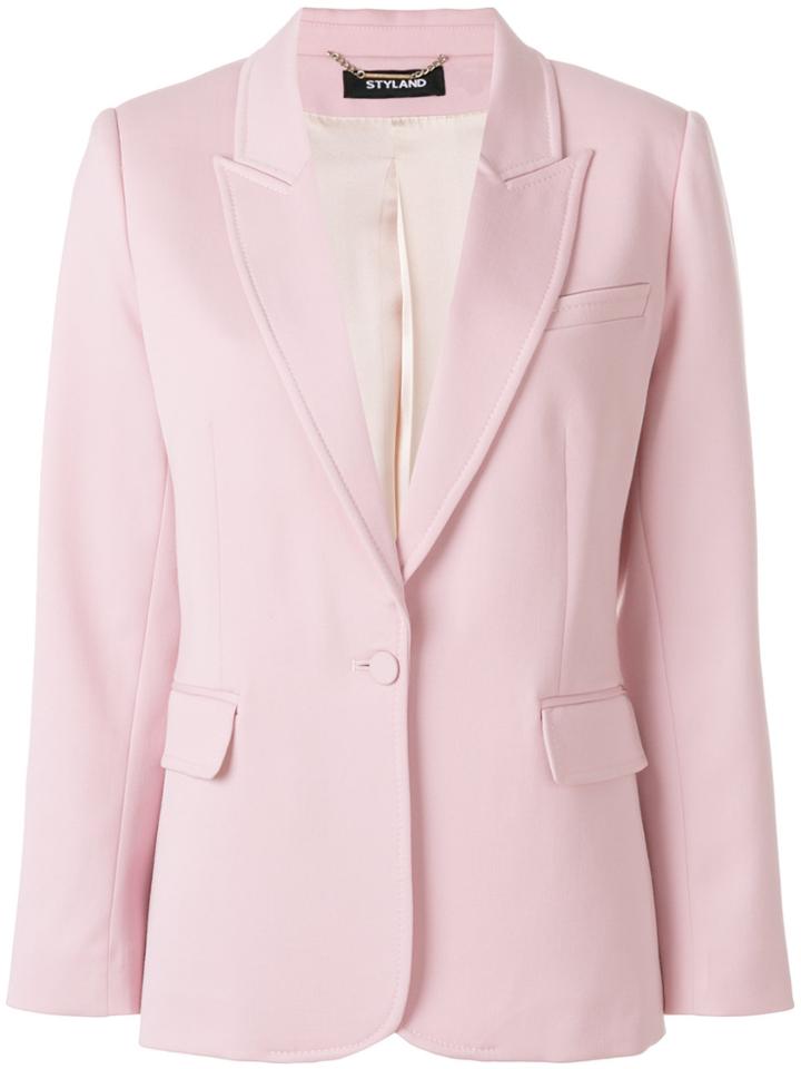 Styland Long Sleeved Jacket - Pink & Purple