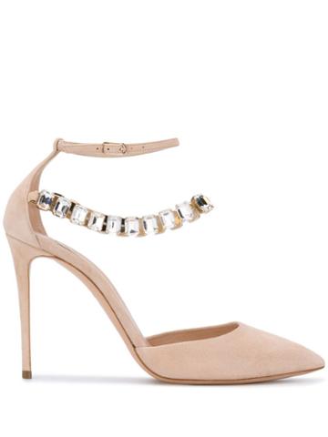 Casadei Julia Lily Rose Sandals - Neutrals