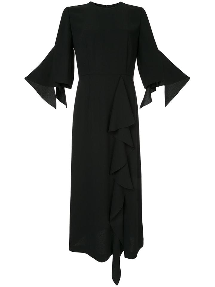 Goen.j Ruffle-trimmed Dress - Black