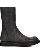 Rick Owens Round Toe Boots