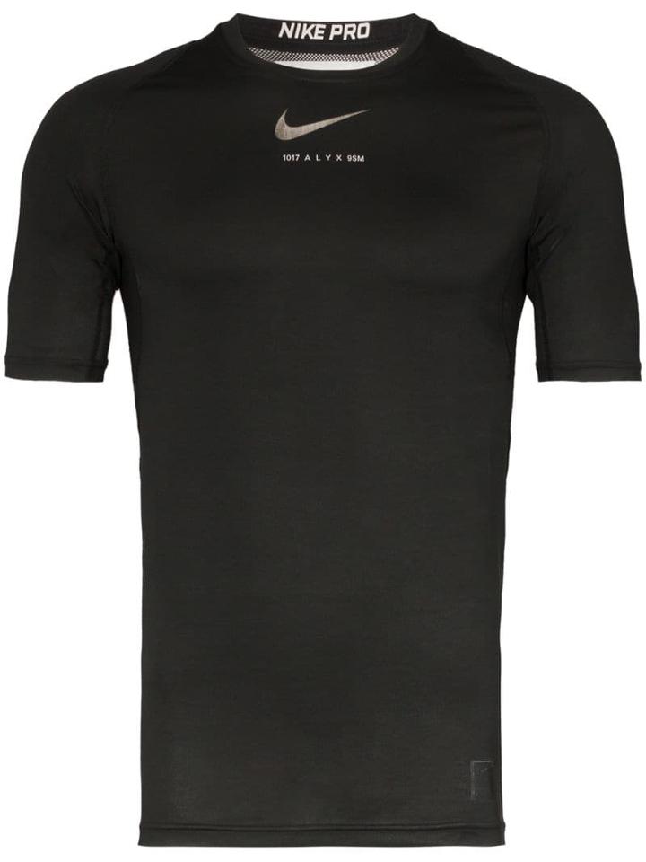 Nike X1017 Alyx 9sm Logo Print T-shirt - Black