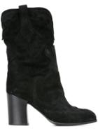 Casadei Jacquard Mid-calf Boots