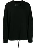 Palm Angels Logo Jumper - Black