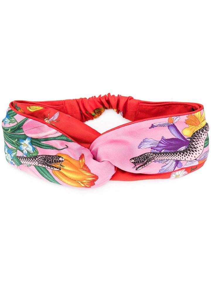 Gucci Printed Hairband - Pink