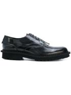 Neil Barrett Camouflage Derby Shoes - Black