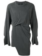 Bmuet(te) - Wrap Front Top - Men - Cotton - 46, Grey, Cotton