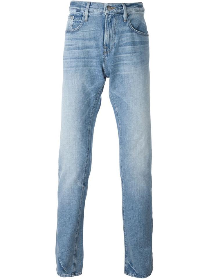 Frame Denim Slim-fit Jeans, Men's, Size: 33, Blue, Cotton