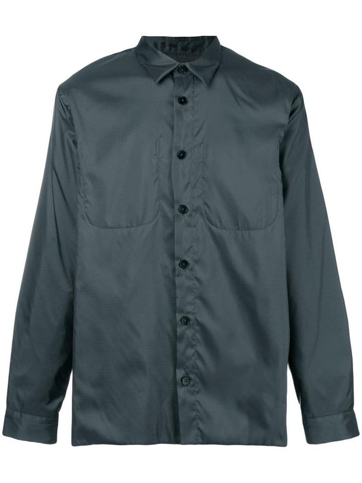 Jil Sander Upside-down Stitch Shirt - Grey