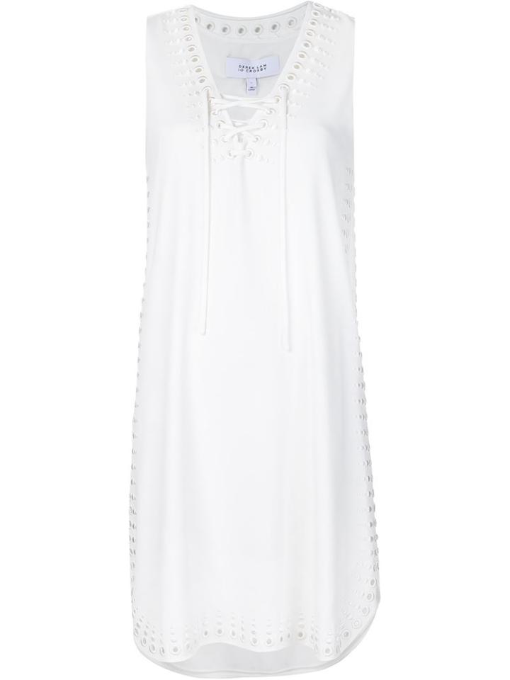 Derek Lam 10 Crosby Embroidered Detail Dress