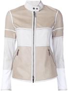 Callens Panelled Zipper Jacket - Nude & Neutrals