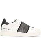 Moa Master Of Arts Sneakers With Glitter Strap - White