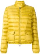 Moncler Lans Padded Jacket, Women's, Size: 3, Yellow/orange, Polyamide/feather Down