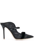 Malone Souliers Marguerite Mules - Black