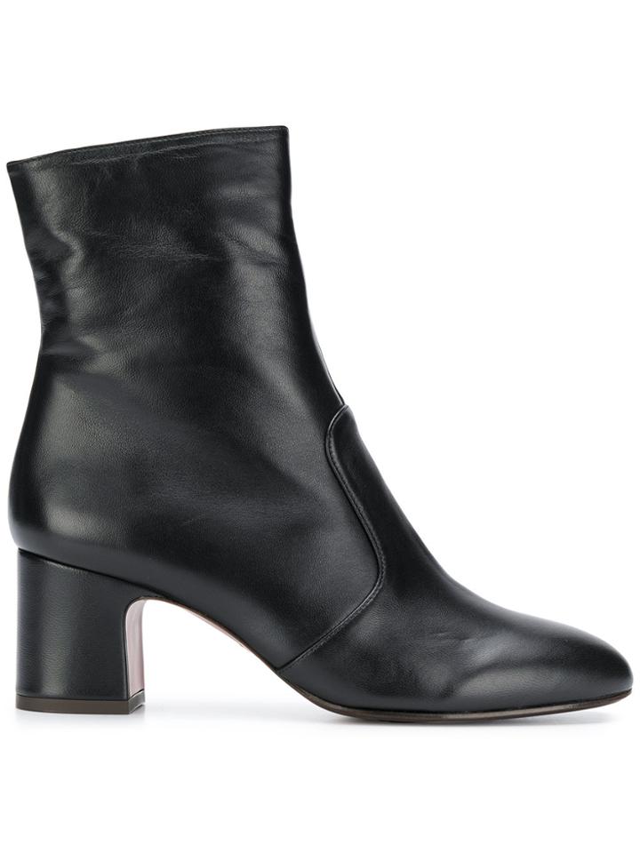 Chie Mihara Naylon Low-heel Boots - Black
