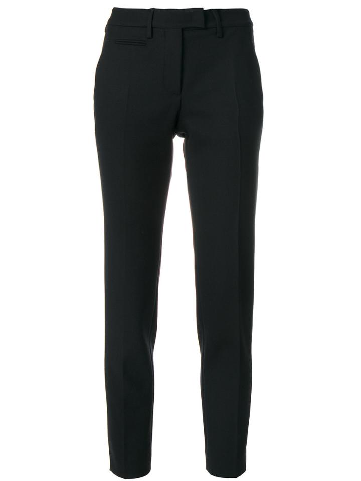 Incotex Cigarette Trousers - Black