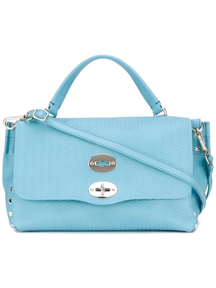 Zanellato 'postina' Small Shoulder Bag - Blue