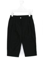 Dolce & Gabbana Kids - Pleated Trousers - Kids - Cotton - 10 Yrs, Girl's, Black