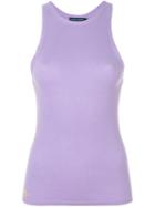 Ralph Lauren - Racerback Top - Women - Cotton - M, Pink/purple, Cotton