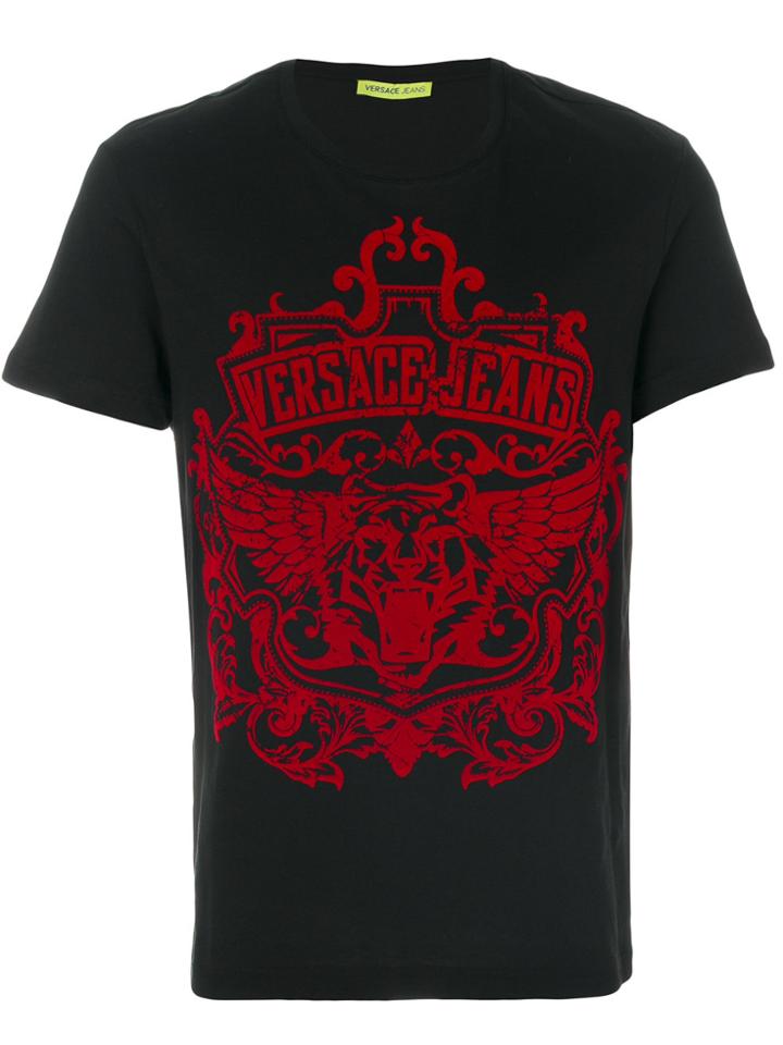 Versace Jeans Graphic Detail T-shirt - Black