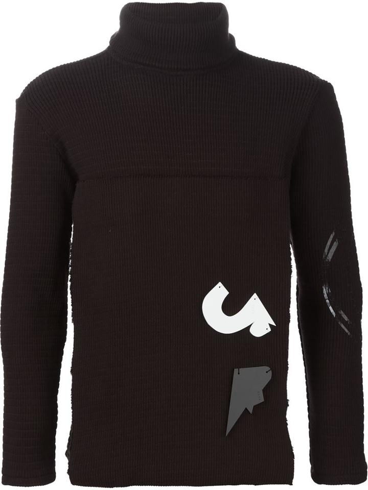 Klar Embellished Turtle Neck Sweater