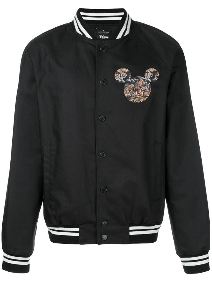Marcelo Burlon County Of Milan Mickey Bomber Jacket - Black