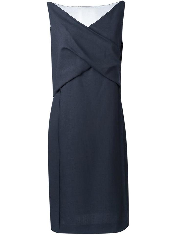 Nina Ricci Crossed Detailing Mid Dress
