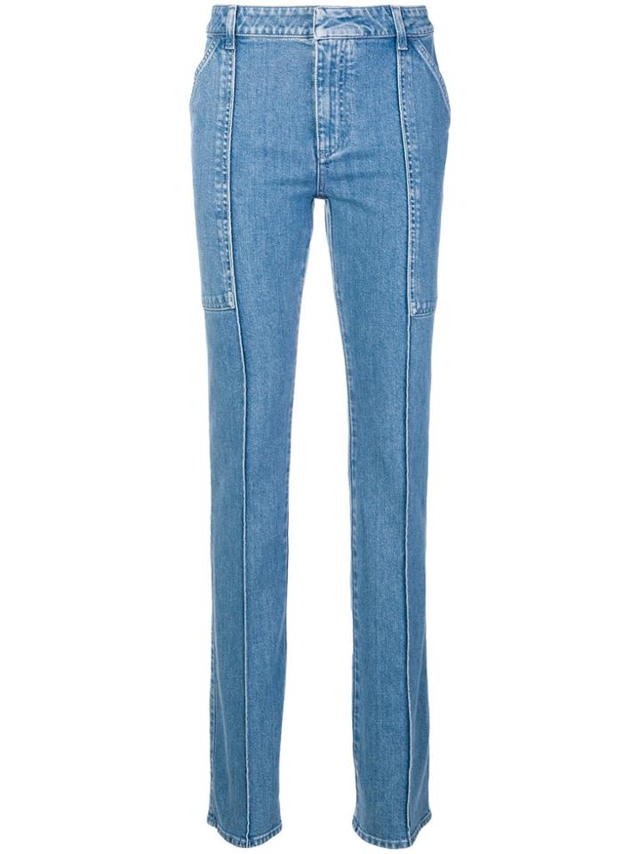 Stella Mccartney Centre Seam Jeans - Blue