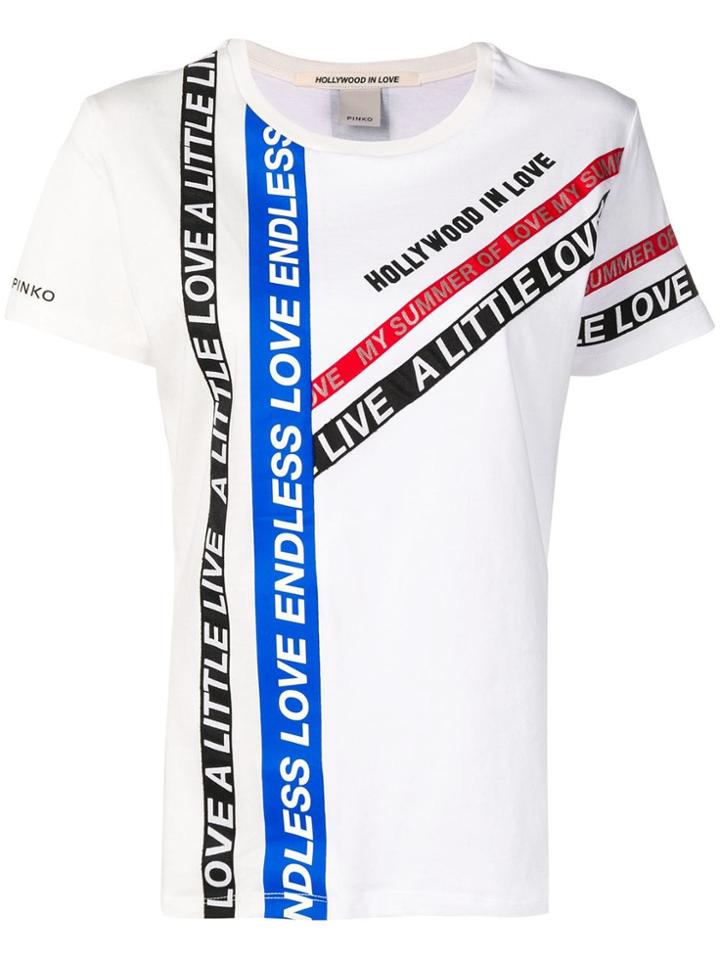 Pinko Printed T-shirt - White