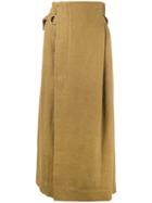 Vivienne Westwood Anglomania Paperbag Waist Skirt - Green
