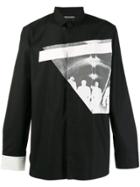 Neil Barrett Printed Button Shirt - Black