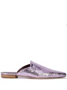 Sies Marjan Metallic Mules - Pink