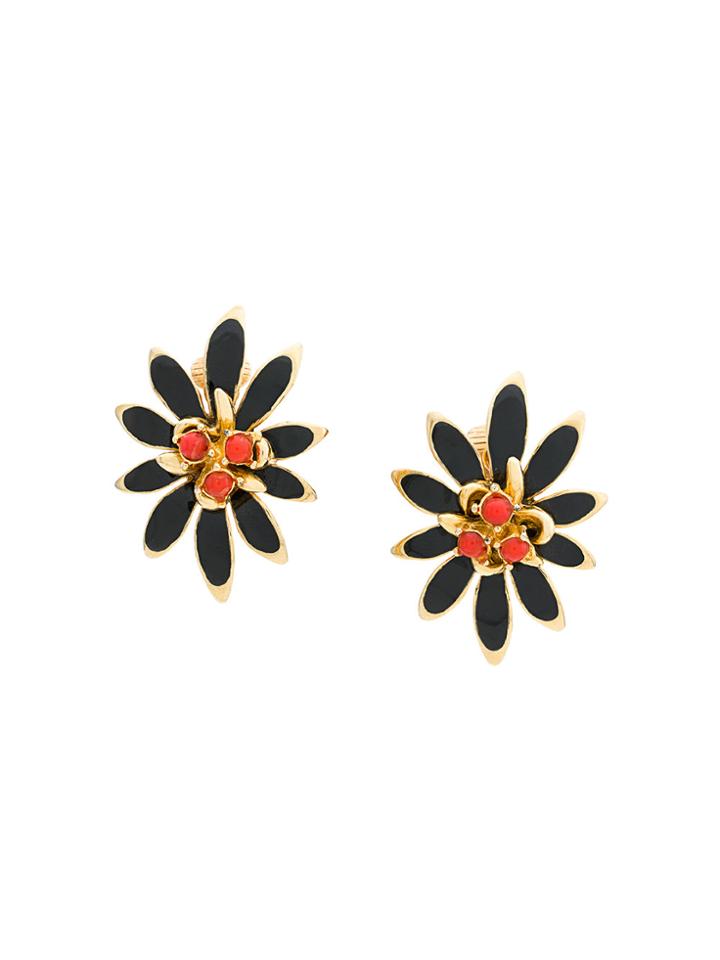 Rewind Vintage Affairs Clip-on Earrings - Metallic