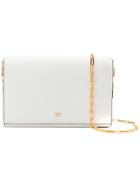 Tom Ford Chain Flap Wallet - White