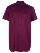 Dolce & Gabbana Vintage Short Sleeve Shirt, Men's, Size: 42, Pink/purple