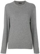 Joseph Round-neck Sweater - Grey