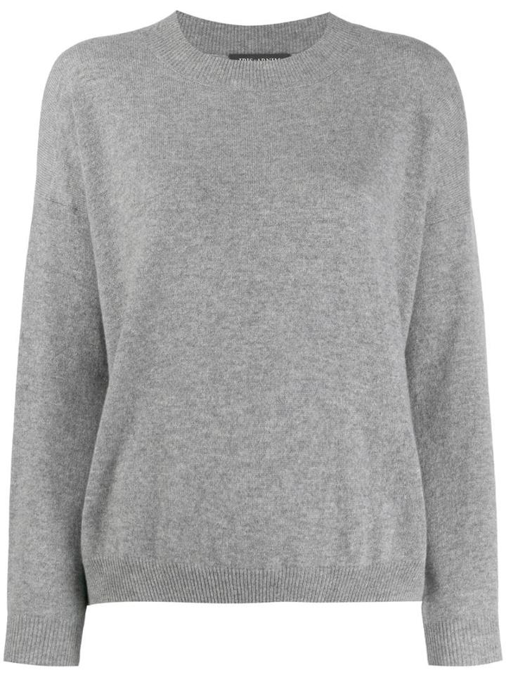 Iris Von Arnim Classic Relaxed-fit Sweater - Grey