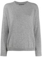 Iris Von Arnim Classic Relaxed-fit Sweater - Grey