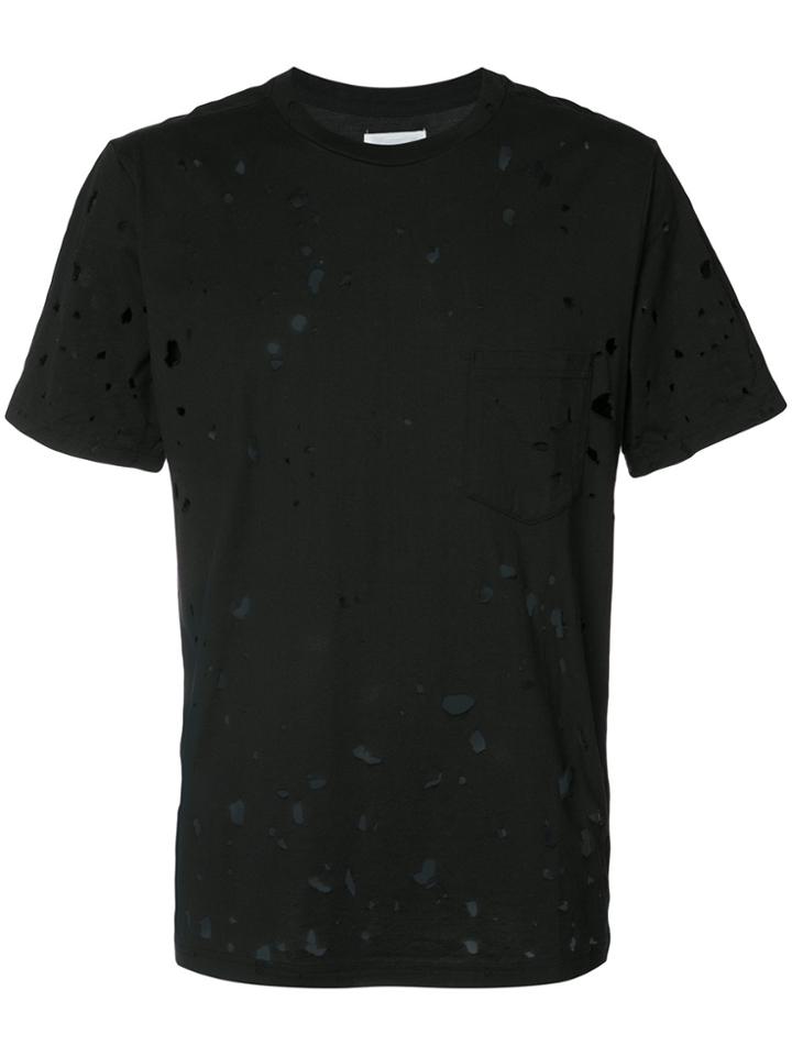Takahiromiyashita The Soloist Distressed T-shirt - Black