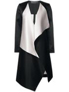 Roland Mouret Shawl Collar Coat - Black