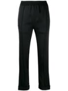 Haider Ackermann High-waisted Slim-fit Trousers - Black