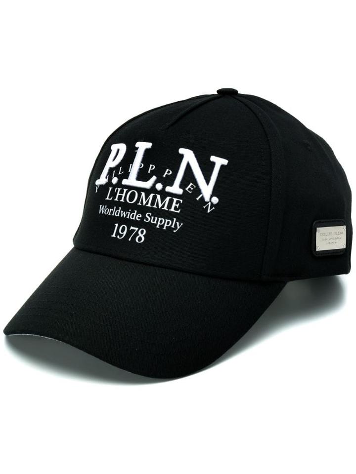 Philipp Plein Embroidered Cap - Black