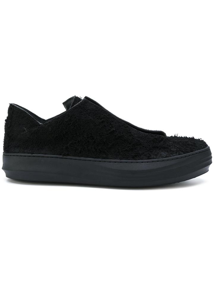 The Last Conspiracy Chunky Heel Sneakers - Black