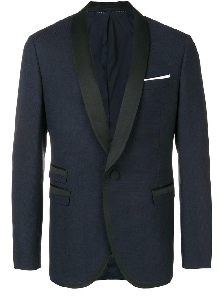 Neil Barrett Formal Suit Jacket - Blue