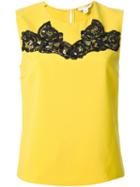 Diane Von Furstenberg Lace Detail Top